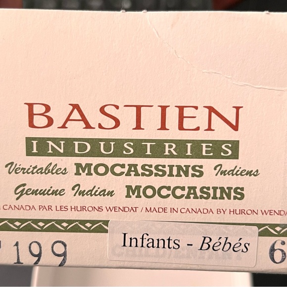 Infant Bootie Moccasin Slippers - Picture 2 of 6